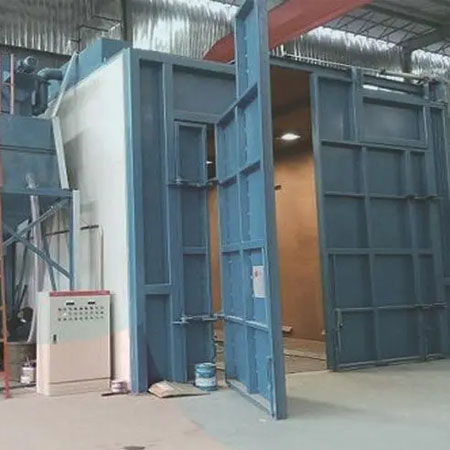 气力回收喷砂房的工作原理、优点和应用场景